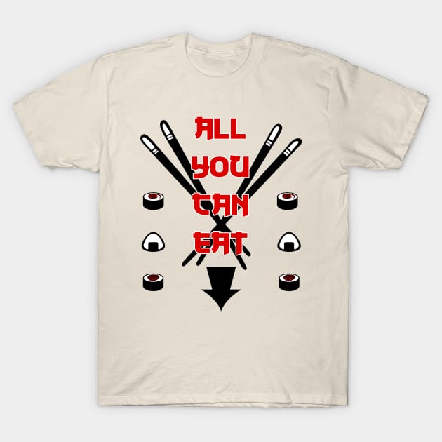 All You Can Eat T-Shirt by lilyakkuma